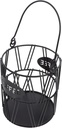 Ciieeo 1pc Coffee Capsule Holder Storage Basket Sturdy Iron Tea Bag Organizer for Coffee Lovers Design for Snacks and Sweet Treats for Home Office