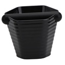 1pc Espresso Powder Bin Compact Container -Skid Bottom Smooth for Easy Cleaning for Home Coffee Machines and Accessories