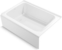 Kohler 25833-LA-0 Avec® 60" x 42" alcove bath, left drain, White