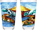 Caroline's Treasures MW1173PINT Fiddler Crab 16 ounce Mixing Glass Pint Glass for Beer, Margaritas, Sodas and More, Restaurant Quality Glassware
