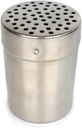 12oz Stainless Steel Powder/Spice Shaker Dispenser with Smart Cap-Lock - 350ml Chili/Oregano Shaker Duster Dredger (Holes Ø 4 mm)