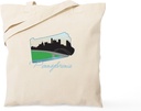 CafePress Pennsylvania Tote Bag Reusable Natural Beige Canvas Shopping Bag