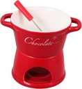 Electric Melting Pot Fondue Set Fondue Mug Ceramic Melting Pot Hot Bowl for Cheese Butter Chocolate