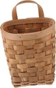 KICHOUSE Woven Storage Basket Small Hanging Wicker Bins for Kitchen Utensils Wall Mounted Basket 2 Colors