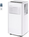 8000 BTU Portable Air Conditioner with Dehumidifier & Fan，Cools Rooms up to 420 Sq. Ft., Remote Control, LED Display,White TOP