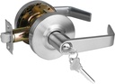 ANSI Grade 2 Commercial Keyed Entry Door Lever Handle with UL Listed, ADA Complaint, Satin Chrome 26D,GRD2-72ET-1P
