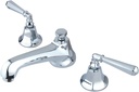 Kingston Brass KS4461HL Metropolitan 8-Inch Widespread Lavatory Faucet, Polished Chrome