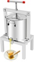 Fruit Wine Pressfruit Wine Press,2.6 Gallon Stainless Steel Barrels Press Machine for Juice Good Filtering Effect Cheese&Tincture&Herbal Press for Making Wine Or Juice From Honey, Fruits, Vegetables
