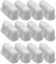 Coffee Filter Fit for Delonghi Espresso Machine, Coffee Maker Activated Charcoal Water Filter Replace 7313285779, 12PCS