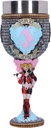 Nemesis Now Harley Quinn Goblet, Resin, Officially Licensed DC Merchandise, DC Batman Harley Quinn Goblet, DC Home Decor, Stainless Steel Insert, Cast in The Finest Resin, Expertly Hand-Painted