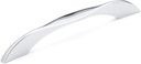 Richelieu Hardware BP6969128140 Melrose Collection 5 1/16-inch (128 mm) Center-to-Center Chrome Modern Cabinet and Drawer Pull Handle for Kitchen, Bathroom, and Furniture