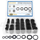 BUSY-CORNER 343 Pieces Rubber Flat Washer Gasket Assortment, Buna-N 70A, 8 Sizes, for Everyday Washer Needs, Ideal Repair Kit for Faucet or Plumbing