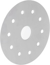Thermal Plate, Heat Diffuser Stainless Steel Induction Cooktop Converter Disk for Gas Stove Glass Cooktop Converter Disk(Diameter 13.8CM)