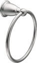 Moen YB2286CH Brantford Collection Traditional Single Post Bathroom Hand Towel Ring, Chrome