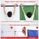 YSUEFIJO Magnetic Door Curtain Winter 51x83in, Thermal Insulated Door Curtain, Windproof Blanket Winter Drapes Room Divider, Household Soundproof Front Door Curtain, for French Doors, Greenhouse