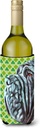 Caroline's Treasures LH9568LITERK Neapolitan Mastiff St. Patrick's Day Shamrock Wine Bottle Hugger Bottle Cooler Sleeve Hugger Machine Washable Collapsible Insulator Beverage Insulated Holder
