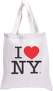 TORKIA INTERNATIONAL I Love NY Tote Bag - White 60745