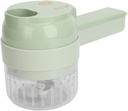 Electric Vegetable Chopper Protable Food Processor Handheld Grinder 1200mAh Multifunctional Household Vegetable Chopper with Whisk for Kitchen