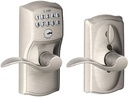 Schlage Satin Nickel Steel Electronic Keypad Entry Lock