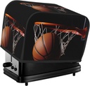 Basketball 2 Slice Toaster Covers Dustproof Splash-Proof Bread Machine Cover Fingerprint Protectors Small Washable Kitchen Appliance Cover Universal Size