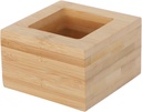 Unique Japanese Sake Drinking Cup Square Shape Cypress Wood Enhance Sake Aroma Hot Cold Beverages
