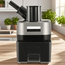 4-In-1 Electric Vegetable Processor | Vegetable Cutter, Multi-Function Vegetable Cutter Food Processor, Electric Vegetable Slicer, Seasoning And Spice Chopper For Commercial And Home Use