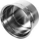 Stainless Steel Rice Cooker Container Insert for Electric Hot Plates Safe Easy-clean High-efficiency Insulation for Cooking Veggies and Seafood Replacement Accessory