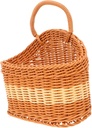 Woven Storage Basket Wall Hanging Decorative Fruit Basket Boho Home Decor for Kitchen