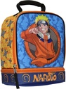 Naruto Lunch Box Anime Manga Insulated Dual Compartment Kids Lunch Bag Tote