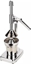 Silver,Hand Press Manual Citrus Juicer, Commercial Cast Iron Juice Press with Non-Skid Cup Base and Effort Saving Lever, for Oranges, Lemons, Limes, Grapefruits and More