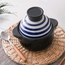 Ceramic Casserole Pot, Dutch Oven Casserole，Mini Ceramic Casserole Dish Round Slow Cooker With Dual Handles And Lid, Great For Cooking Basting