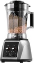 2200W Commercial Blender, 5.5L Capacity Smoothie Blender, Fully Automatic Soy Milk Maker Machine, Nut Processor Grind Machine, 9 Speeds Adjustable, Noise Reduction Design, for Home and Commercial Use