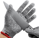 NoCry Premium Cut Resistant Gloves Food Grade — Level 5 Protection; Ambidextrous; Machine Washable; Superior Comfort and Dexterity; Lightweight — Perfect Cutting Gloves or Mandolin Glove