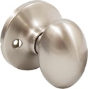Stone Harbor Hardware Springhill Door Knob, Dummy (Non-Turning) Latch, Satin Nickel