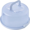 Transparent Plastic Birthdays for, Pp Construction Long-Lasting, Multi-Layer Cakes Perfect for, Lid with Handle and Cake Carrier Portable, Holder Tall Cake