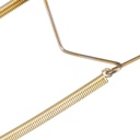 XYWHPGV Plate Hanger, 12-inch U Type Zinc Plated Invisible Wall Decorative Hooks with Tip Protectors, 2 Pcs(612fb 7404e be83e 677c3 ea575 0eedc