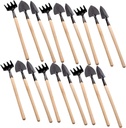 Gadpiparty 6Sets Mini Garden Tools Set for Indoor Gardening Ergonomic Hand Tools for Digging Weeding and Transplanting for Succulents and Plant Care