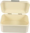 Vintage Bread Storage Box Bread Case Airtight Flour Containers Lids Counter Top Bins for Organization