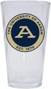 R and R Imports Akron Zips 16 oz Pint Glass Officially Licensed Circle Design 2-Pack