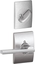 Schlage F59 LAT 626 CEN Century Collection Latitude Handleset Interior Lever, Satin Chrome (Interior Half Only)