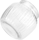 Glass Jar with Lid Food-grade Sealing Storage Container for Beans Spices Tea and Cookies Elegant Design for Kitchen and Pantry Use