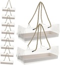 Cupcake Boxes 10-Piece Set Plastic Dessert Carrier Handle for Bakery Birthday Parties and Holidays