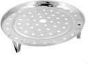 Cooking Round Stainless Steel 8.5 Inch Diameter Steaming Rack w Stand