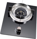 Gas Stove,Tempered Glass Gas Cooktop,1 Burners with Thermocouple Protection,NG/LPG Convertible,Suitable for Home and Commercial Use,5.2KW/17742.4BTU (Color : NG)