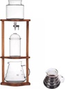 Tower Ice Coffee Maker Capacity Tea Tower,Cold Brew Drip Tower, Cold Brew Drip Tower,Ice Drip Coffee Maker, Capacity Cold Brew Coffee or Iced Tea Maker, Portable Iced Coffee Cold Brew Drip T