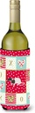 Caroline's Treasures CK5459LITERK Dumbo Rat Love Wine Bottle Hugger, Red Bottle Cooler Sleeve Hugger Machine Washable Collapsible Insulator Beverage Insulated Holder
