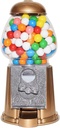 Gumball Dreams Classic Gumball Machine/Candy Dispenser, 9 Inch - Gold