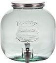 Couronne Company Authentic Glass Beverage Dispenser w/ Spigot, 202.9 oz, Clear, 1 Piece