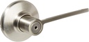 KWIKSET 300LRL 15 CP V1 Satin Nickel Ladera Privacy Lever