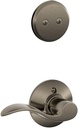 Schlage F94-ACC-RH Accent Lever Right Handed Dummy Interior Pack from The F-Seri, Antique Pewter